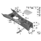 Genuine BMW Centre console (51169285167)