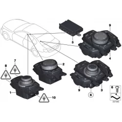 Genuine BMW Controller (65829286710)