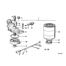 Genuine BMW FUEL HEATER (12642241761)