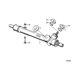 Genuine BMW EXCH-steering box (32111130169)