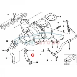 Genuine BMW Hose (11422247921)