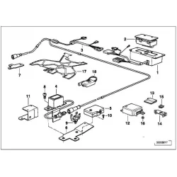 Genuine BMW Control unit airbag, uncoded (65778374821)