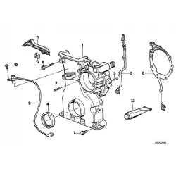 Genuine BMW Cable holder (12141738742)