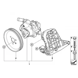 Genuine BMW Power steering pump (32416768155)