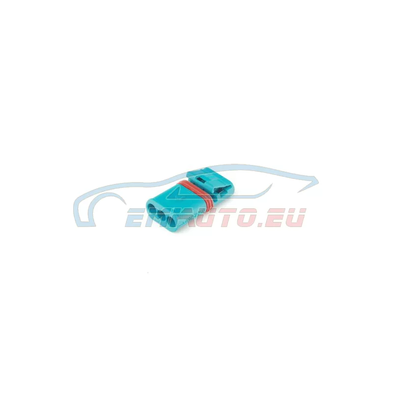 Genuine BMW Socket housing, blue (12527507526)