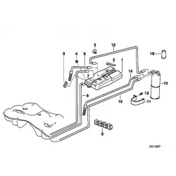 Original BMW Rohrleitung (16131184155)