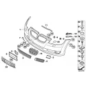 Genuine BMW Panel, bumper, primed, front (51117181306)