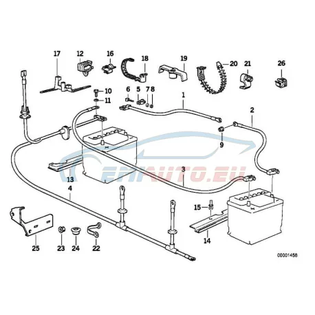 Genuine BMW Hex Bolt (07119913616)