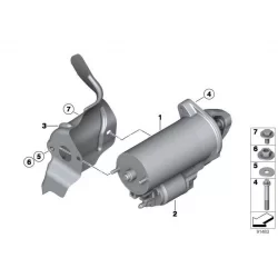 Genuine BMW Exchange starter motor (12417610351)