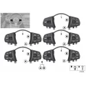 Genuine BMW Switch, multifunct. steering wheel (61319261859)