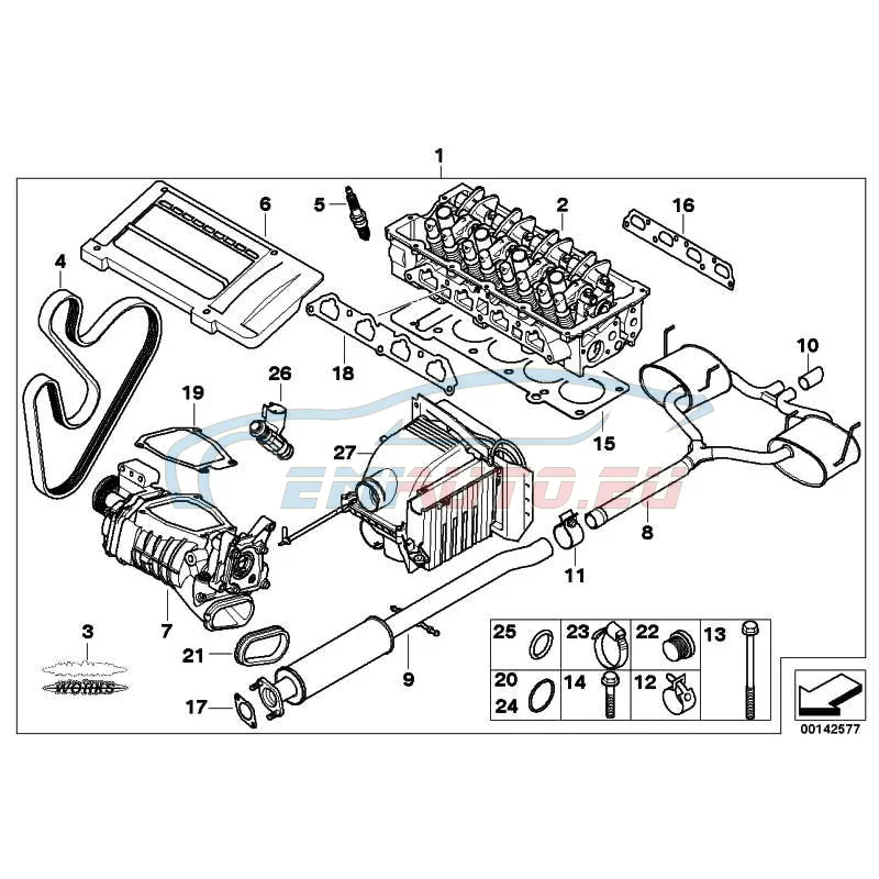 Genuine Mini Tuningkit (11120395128)
