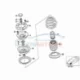Genuine BMW SPRING PAD UPPER (31331091867)