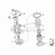 Genuine BMW Additional damper, front (31336764085)