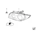 Genuine BMW Headlight left (63126924487)