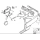 Genuine BMW RIGHT REAR SIDE PANEL (41218243100)