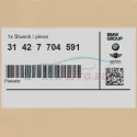 Genuine BMW Plaque (31427704591)