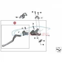 Genuine BMW Clutch lever (32727705606)