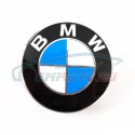 Genuine BMW Hub cap with chrome edge (36136783536)