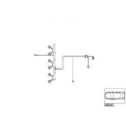 Genuine BMW wiring harness, engine ignition module (12517551899)