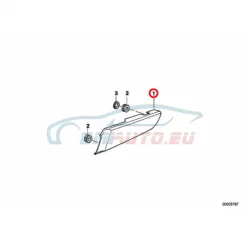 Genuine BMW Covering right (46637671732)