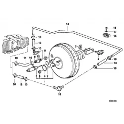 Original BMW Bremskraftverstärker (34331162965)