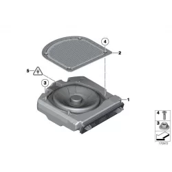 Genuine BMW Central bass, left (65139169687)