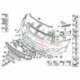 Genuine BMW Grid left (51117897186)