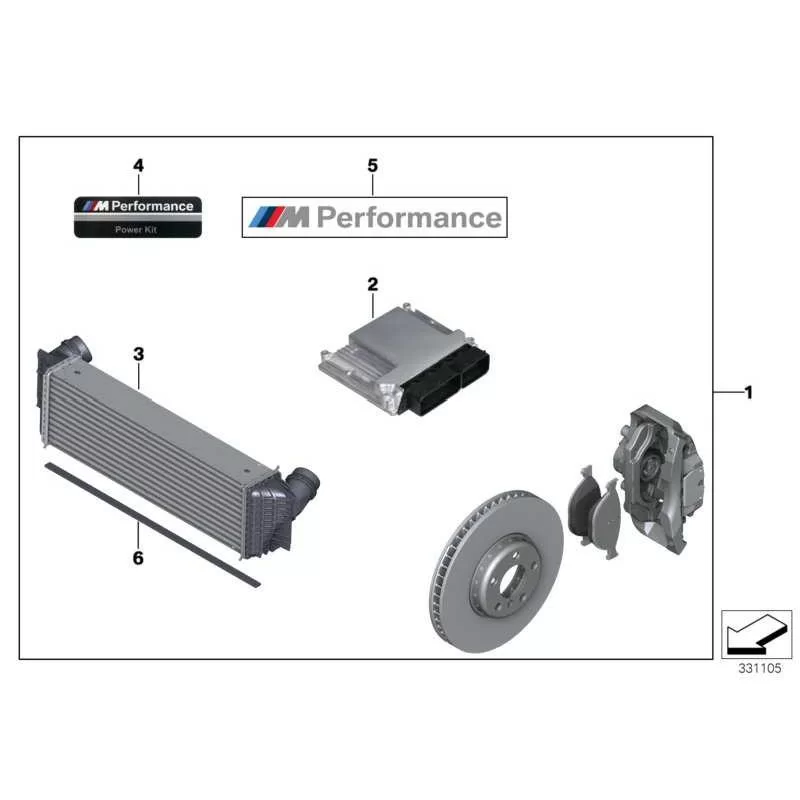 Original BMW Grundsteuergerät DDE M Performance (13618574917)
