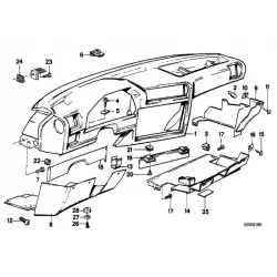 Genuine BMW FELT STRIP (65771377052)