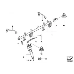 Genuine BMW Injector (13537585261)