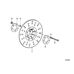 Original BMW Bremsscheibe (34111236566)