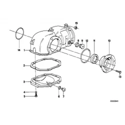Original BMW Wellendichtring (33121202462)