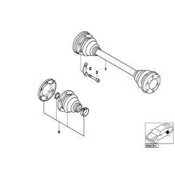 Original BMW Austausch Abtriebswelle (33211225859)