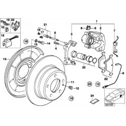 Original BMW Bremsscheibe (34211162305)