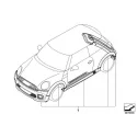 Genuine Mini Conversion kit 1 (51192185855)