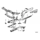 Genuine BMW FRONT RIGHT ENGINE SUPPORT (41111965070)