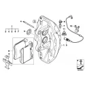 Original BMW Bremssattelgehäuse links (34116789341)