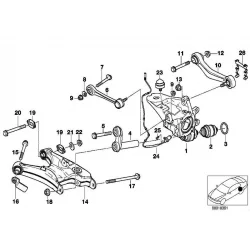 Original BMW Sechskantschraube mit Scheibe (33321090875)