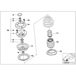 Genuine BMW Guide support (31331091709)