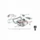 Genuine BMW Left base (63131811103)