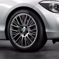 Genuine BMW Complete wheel set, summer Ferricgrey (36112219581)