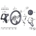 Genuine BMW Airbag module, driver's side (32307845795)