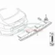 Genuine BMW Compression spring, third brake light (63257211238)