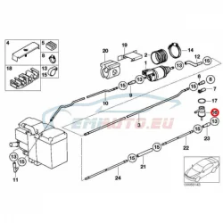 Genuine BMW Fuel offtake (64128386693)