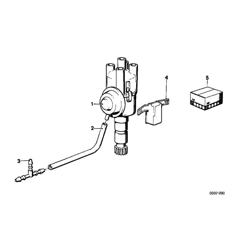 Genuine BMW Distributor (12111273244)