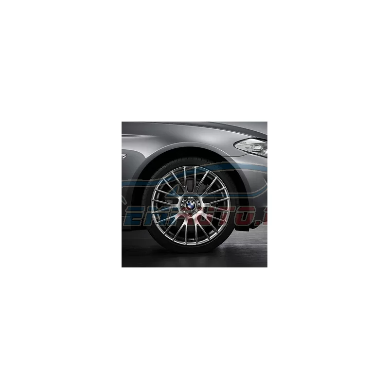 Genuine BMW RDC LC wheel&tyre set, summer,ferricgrey (36112161556)