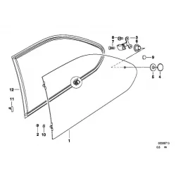 Genuine BMW Hex Bolt with washer (07119913415)
