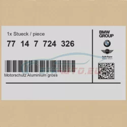 Genuine BMW Engine guard, aluminium, large (77147724326)