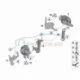 Original BMW Halter Höhenstandssensor rechts (37146781362)