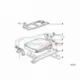 Genuine BMW Supporting plate (12141727500)